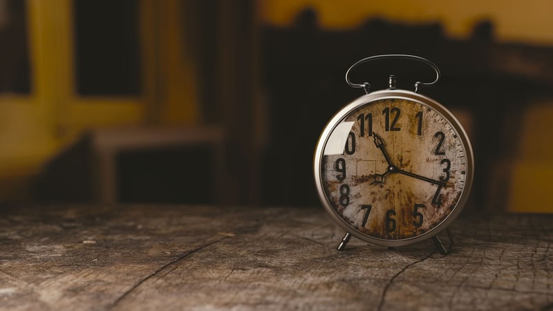 Time Clock Alarm Clock Watch